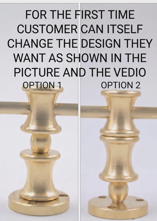 Unlacquered/ Lacqured Brass Gallery Rail - Tipping Rail for Shelves - Matt Brushed Finish.