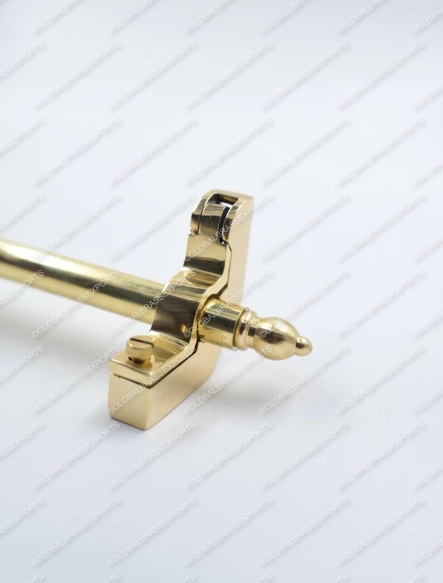Brass Stair Rods Unlacquered, Carpet Runner Hardware Set