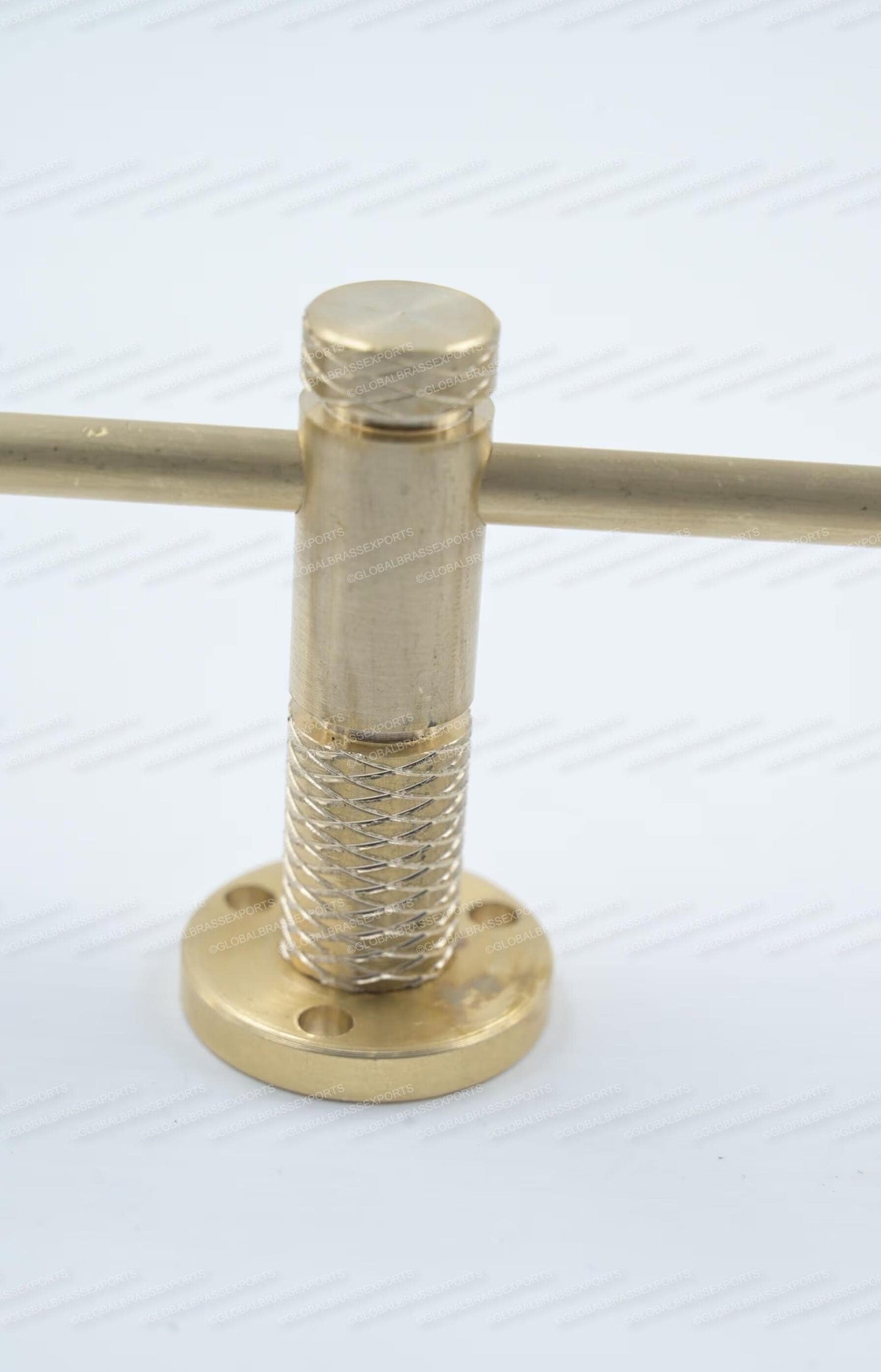 Unlacquered/ Lacqured Brass Gallery Rail - Tipping Rail for Shelves - Matt Brushed Finish.